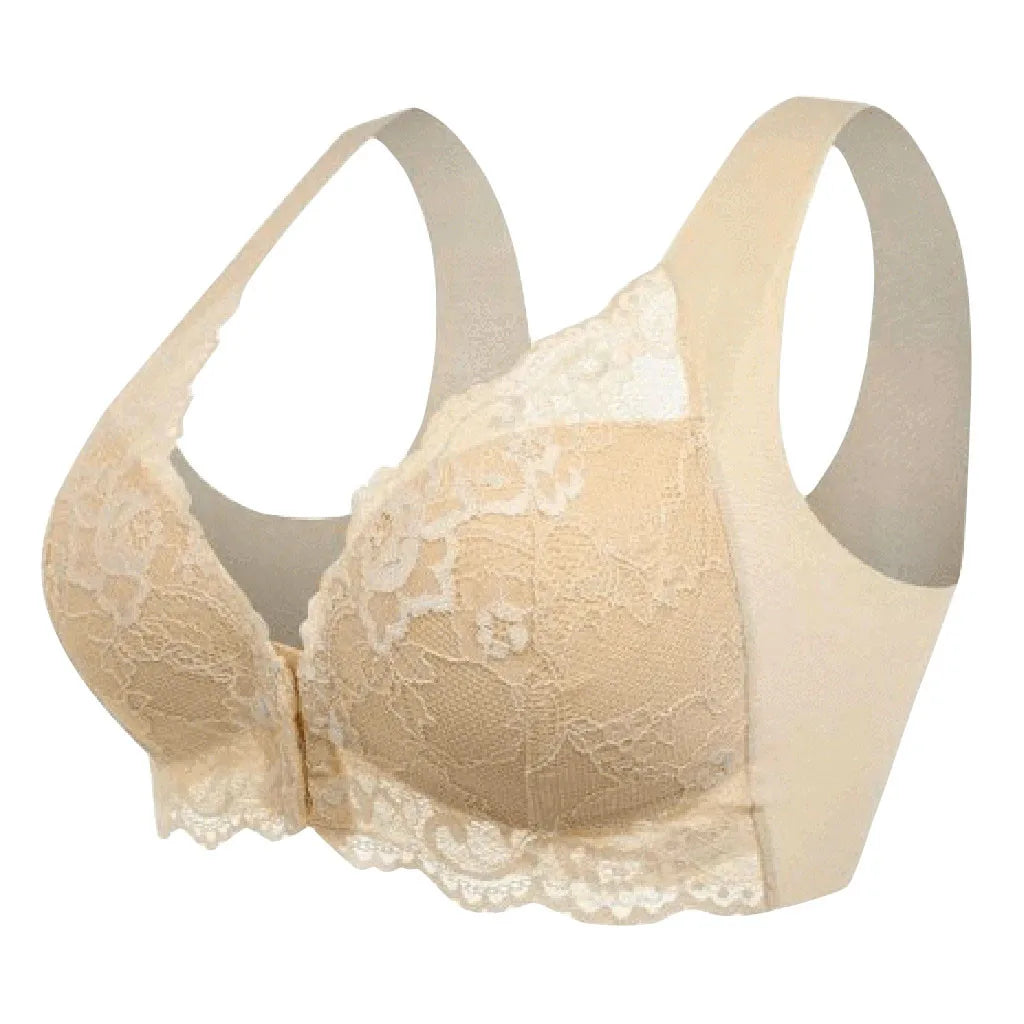 Leblonzo - Soutien-gorge sans fil avec fermeture frontale