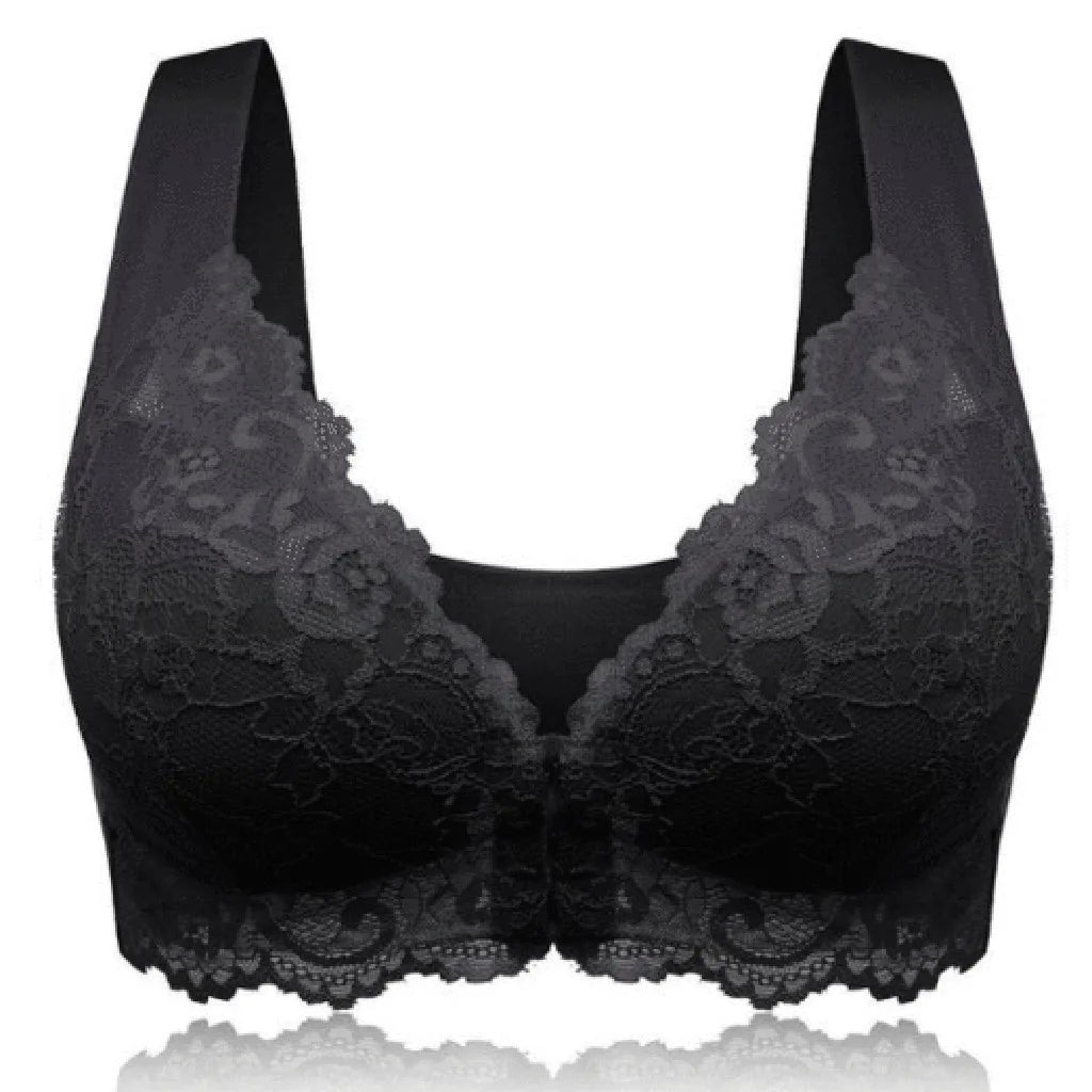 Leblonzo - Soutien-gorge sans fil avec fermeture frontale